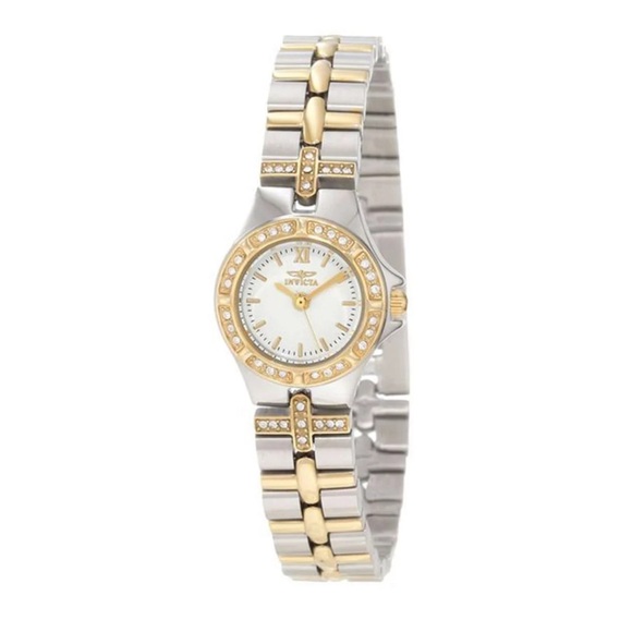 Invicta Women's Wildflower 0133 Gold Stainless-Steel Swiss Quartz Fashion Watch - Picture 2 of 4